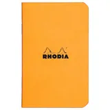 Rhodia 119158C Heft (kariert, 7,5 x 12 cm, 24 Blatt) 1 Stück orange