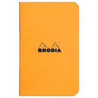 Rhodia 119158C Heft (kariert, 7,5 x 12 cm, 24 Blatt) 1 Stück orange
