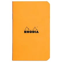 Rhodia 119158C Heft (kariert, 7,5 x 12 cm, 24 Blatt) 1 Stück orange