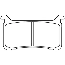 CL BRAKES Bremsbeläge CL BRAKES Straßensintermetall - 1252A3+