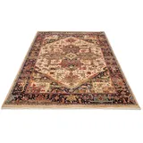 THEKO Wollteppich ¦ beige ¦ Wolle ¦ Maße (cm): B: 200