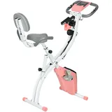 Homcom Heimtrainer mit LCD Display rosa