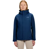 Funktionsjacke BERGHAUS "HILLWALKER 2.0 IA JKT AF", Damen, Gr. 3XL, hale navy, Obermaterial: 100% Polyamid, Jacken Funktionsjacke, mit 2-lagigem GORE-TEX ePE-Material, mit Reißverschlusstaschen