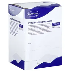 Peha Schlitzkompressen 7,5x7,5 Cm Steril