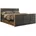 mit Bettkasten grau Maße cm B 168 H 113