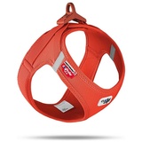 Curli Clasp AirMesh Geschirr sun orange Hundegeschirr Größe L