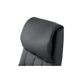 Stressless Relaxsessel London Leder 75 x 112 x 87 cm Schwarz mit Hocker