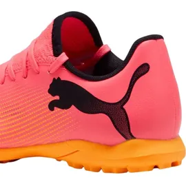 Puma Future 7 Play TT Jr. sunset glow/puma black/sun stream 37