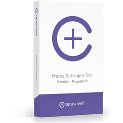 Cerascreen freies östrogen Test Speichel
