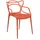 Kartell Masters, Stuhl, Orange Rost, 2er-Satz