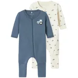 NAME IT Tractor Pyjama 2 Einheiten Jet Stream 3 Jahre