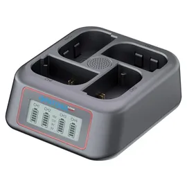 PATONA Platinum USB-C PD QC 4-fach Schnellladegerät für Canon LP-E6 Akkus