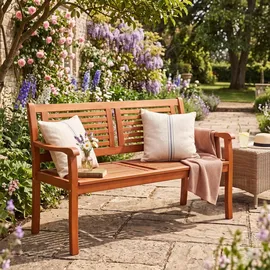 CASARIA Gartenbank 120 x 60 x 90 cm Braun