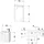 Duravit XBase 5-tlg. Weiß