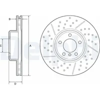 Delphi Bremsscheibe BG9234C