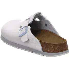 Birkenstock Boston Super Grip Naturleder weiß 47