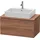 Duravit L-Cube 82x47,7cm, Nussb Nat, f Kons, 1 Auszug