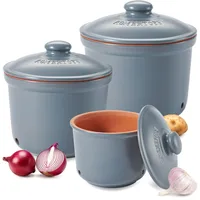 RÖMERTOPF Frische-Topf 3er Set - Knoblauch, Zwiebel und Kartoffel