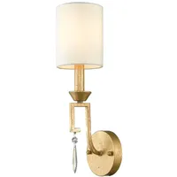 Elstead Lighting Wandlampe Leuchte Stahl Gold Flurleuchte 1 Flammig