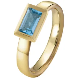 Acalee 90-1018-02 Topas Ring Gold 333 / 8K Topas Swiss Blau, 55/17,5