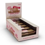 Mountain Joes Millionaire Protein Riegel , 10 x 50 g Riegel, Raspberry White Chocolate