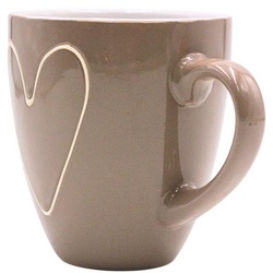 Dekohelden24 Tasse Maxi – Kaffeebecher / Tasse / Becher aus Keramik in verschiedenen, Keramik