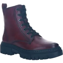 tt.bagatt Bagatt Damen-Schnürstiefelette Dunkel-Rot-Schwarz, Farbe:rot, EU