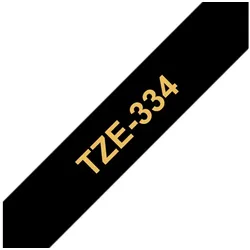 brother TZe-Tape TZe-334 Schriftbandkassette,Bandbreite:12mm