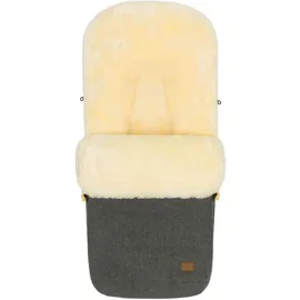 fillikid Fillikid, Lammwoll-Fußsack Bernina Wool für Buggy, Sport- und Kinderwagen - Grau