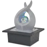 Décoshop26 - Zimmerbrunnen mit LED-Beleuchtung Polyresin 21,5 x 19 x 28 cm DEC020766