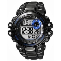 Herren Armbanduhr Männer Digital  Sport Watch Silikon Uhr 10 ATM Q&Q by Citizen