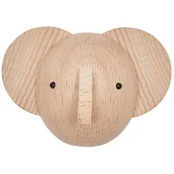 OYOY - Mini Hook Kinderwandhaken Elefant, natur