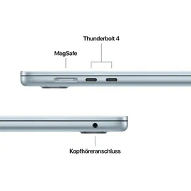 Apple MacBook Air M4 2025 15'' 24 GB RAM 512 GB SSD 10-Core GPU Himmelblau