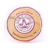 La Reina de las Tortillas La Reina de las Tortillas, Mexikanische Maistortillas aus Gelbmais, 100% Nixtamalisiert, Glutenfrei, 15cm Durchmesser, 18 Stück, 500g