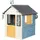Smoby Spielhaus 4 Seasons Blau/Weiß
