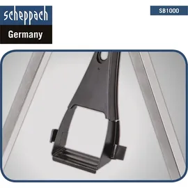 SCHEPPACH SB1000 Spannbock Klemmbock mobil Werkbank Arbeitsbock klappbar Metall | max. 300 kg. Traglast | bis zu 1000 kg. Spannkraft | |