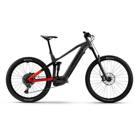 Haibike Allmtn 4 2025 44 cm rot/schwarz/silber