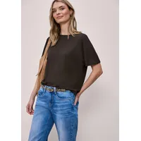 STREET ONE T-Shirt in espresso brown | Gr.: 38