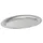 APS Tablett KAFFEEHAUS silber oval 20,0 x 14,5 cm