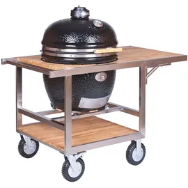 Monolith Grilltisch Buggy Edelstahl weiß