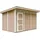 TIMBELA Gartenhaus 2,79 x 4,12 m Terra Brown