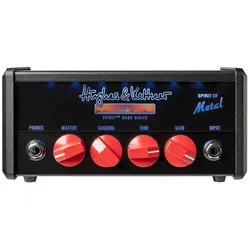 Hughes & Kettner Black Spirit Nano Head Metal - Topteil E-Gitarre