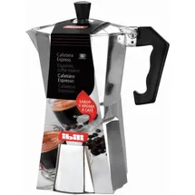 Ibili Express-Kaffeekocher Bahia 600 ml 12 Tassen Silber