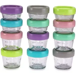 Melii Glass Food Container Glas-Aufbewahrungsbox für Lebensmittel