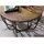 Wohnling Couchtisch rund Braun Sheesham 60 x 60 x 39 cm
