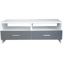 Hti-Living Thekla TV-Board 94,8 x 35,9 x 34,5 cm Weiß/Grau Holz/Spanplatte