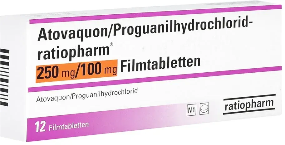 atovaquon proguanil 250 100mg