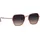 Marc O'Polo Sonnenbrille MARC O'POLO "Modell 505122", Damen, rosa (roségold), matt, metallic, Sonnenbrillen Sonnenbrille, Form Hexagon, Logoschriftzug auf Bügel, Metallfassung