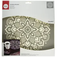 Rayher Dekor-Schablone Mandala grau