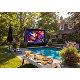 eSmart PUBLIC AIR 14 Aufblasbare Outdoor Leinwand 247 x 137 cm (110") 16:9 aufblasbar